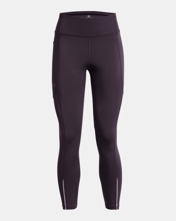 Women's UA Launch Ankle Tights in Purple image number 6